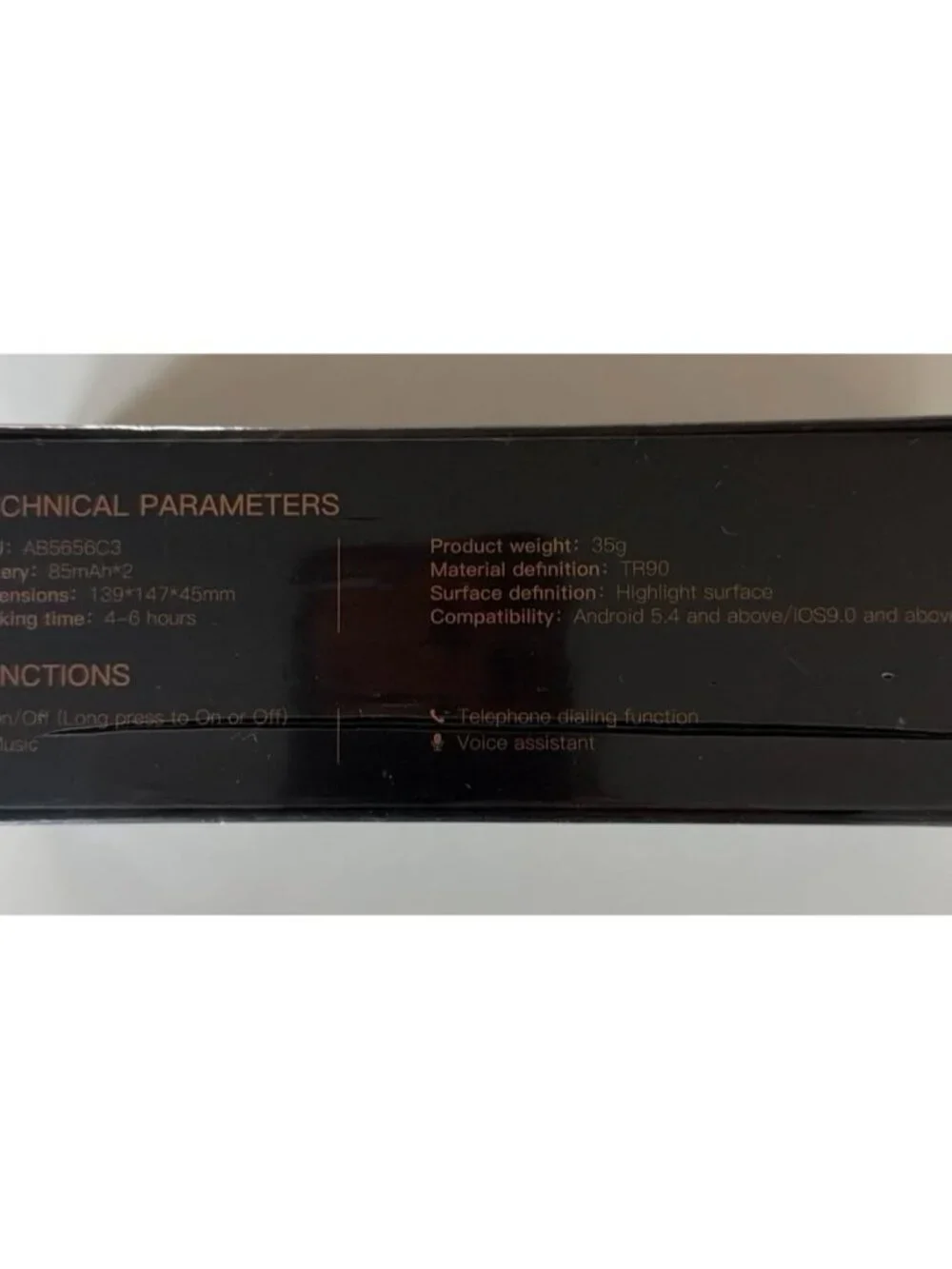 AI Smart Bluetooth Translator Glasses